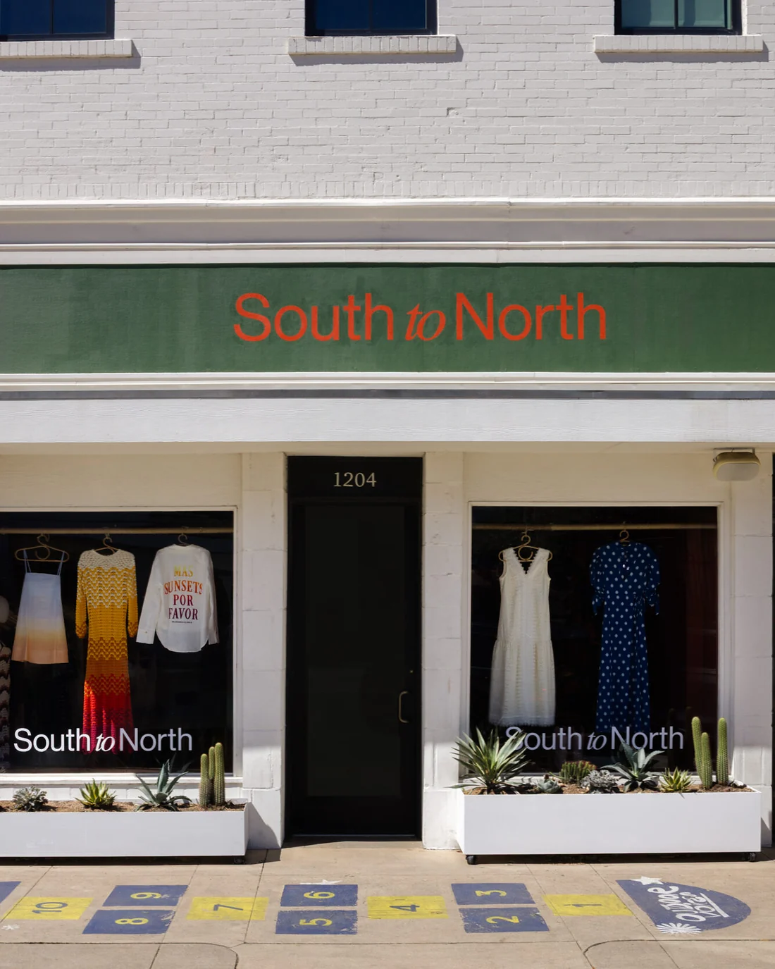 South to North storefront on South Congress Avenue, Austin